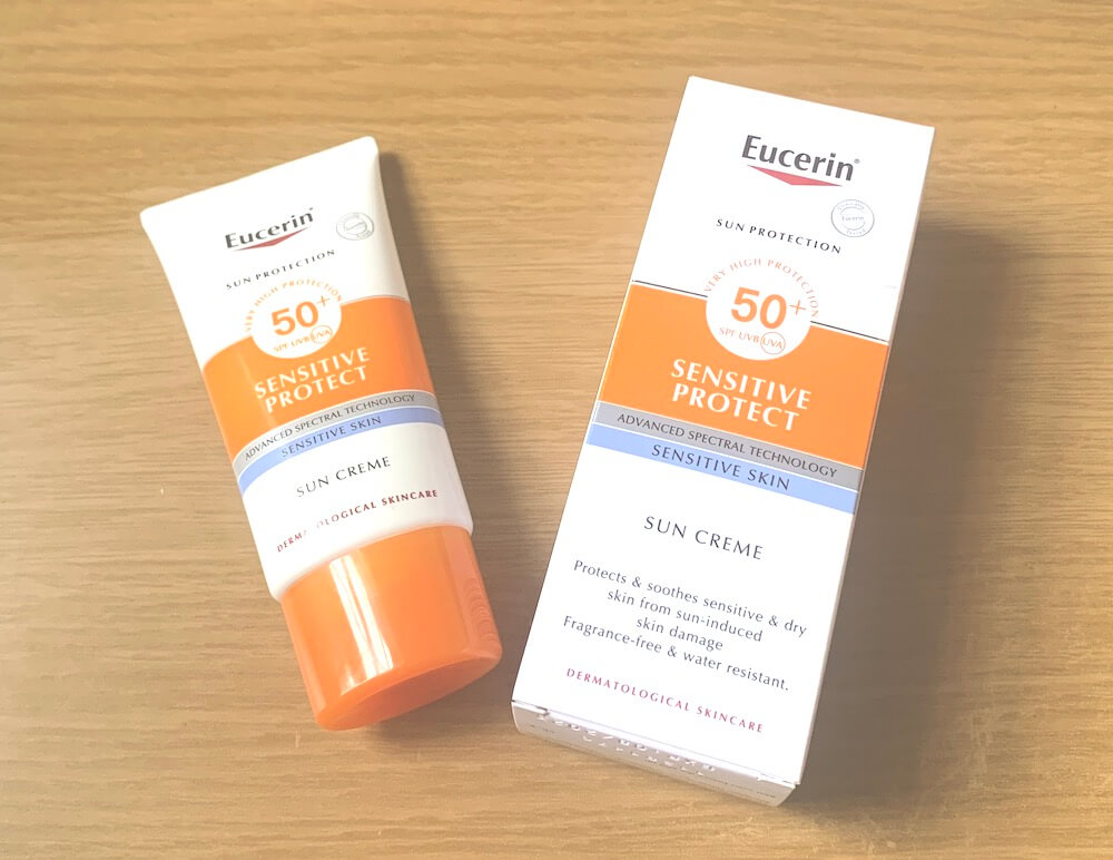 ユーセリン（Eucerin）Sun Sensitive Protect Face Sun Cream for Sensitive Skin SPF 50+